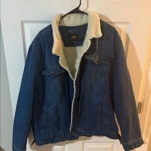 Lee Sherpa Lined Denim Jacket
